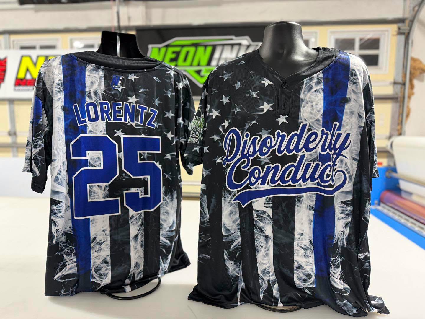 Custom team apparel by Neon Ink