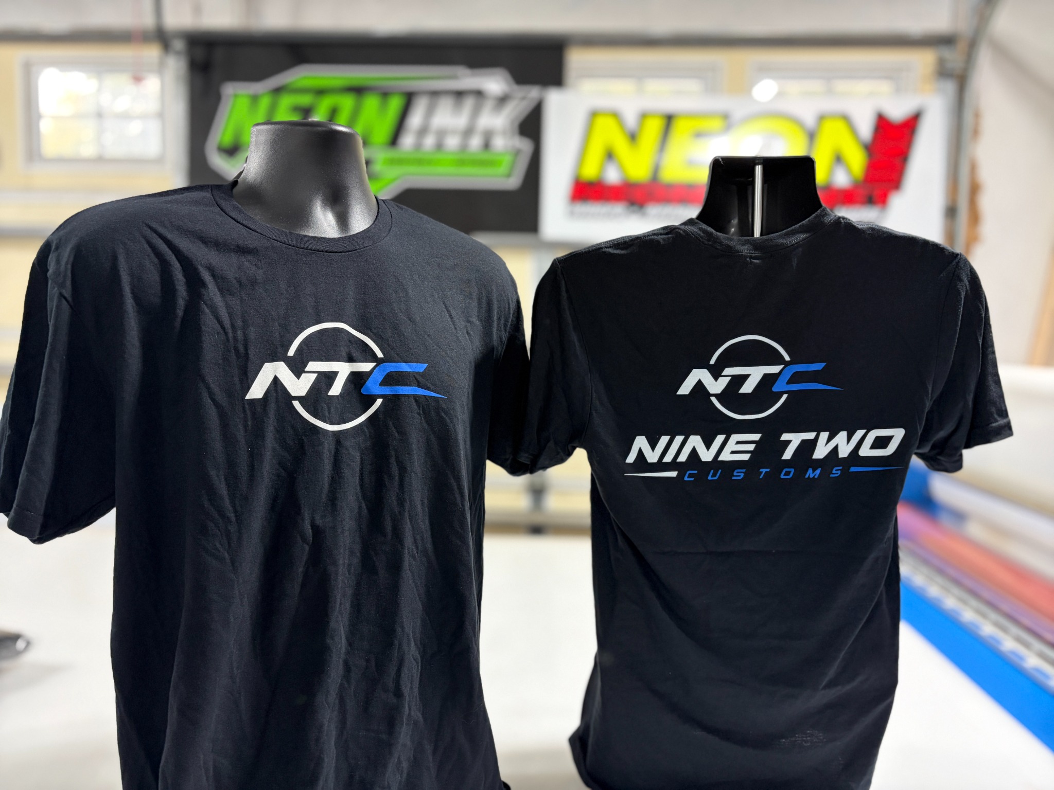 Nine Two Customs custom printed shirts