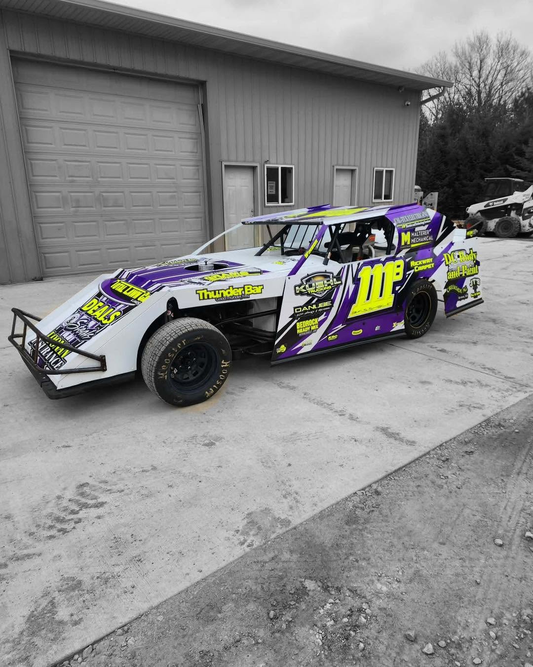 Custom stock car graphics
