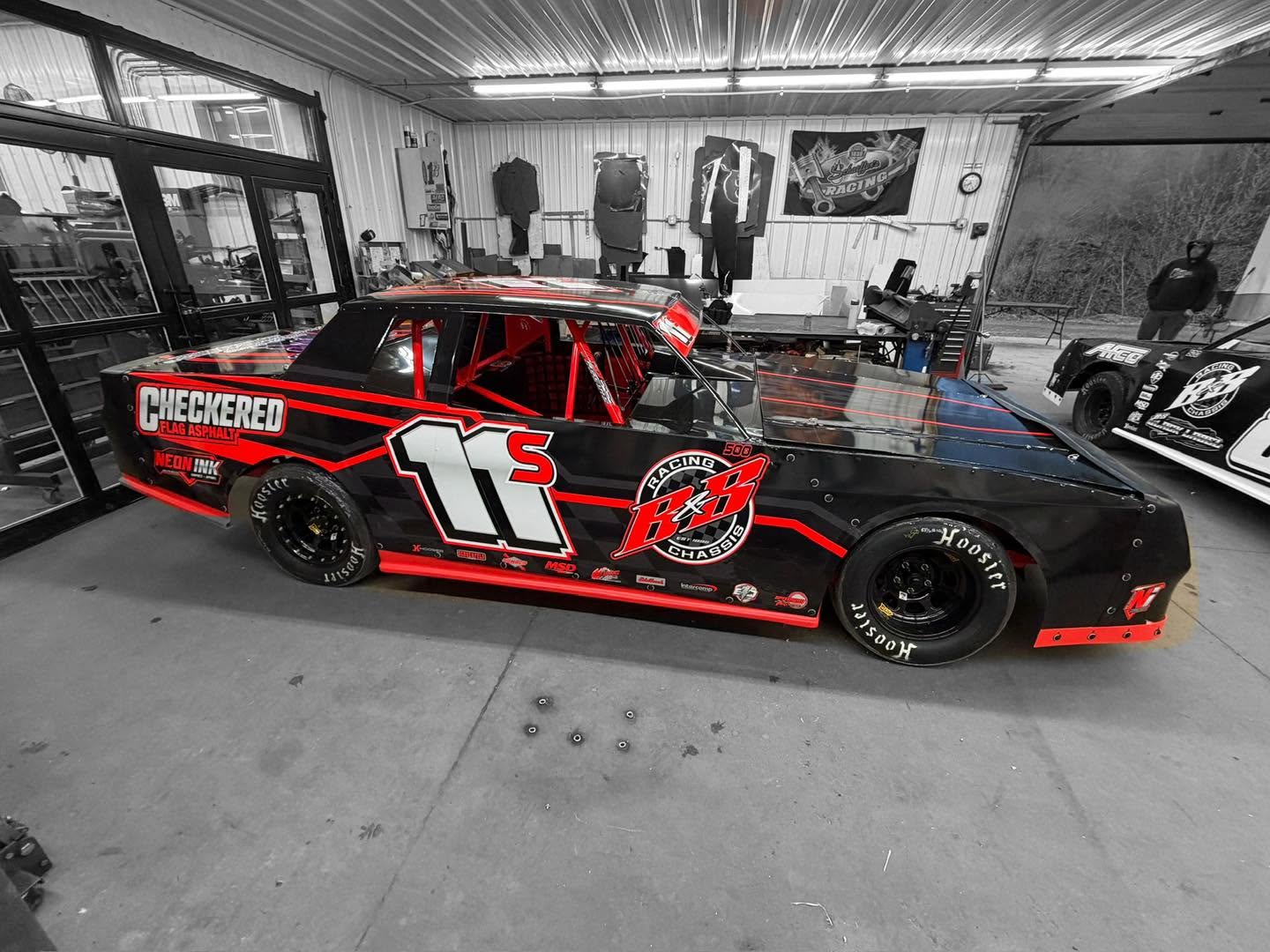 Number 1S stock car graphics