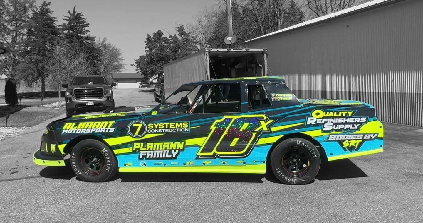 Neon Ink motorsports graphics project