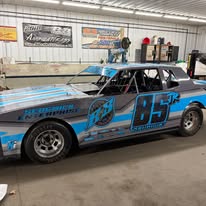 Neon Ink modified race car graphics